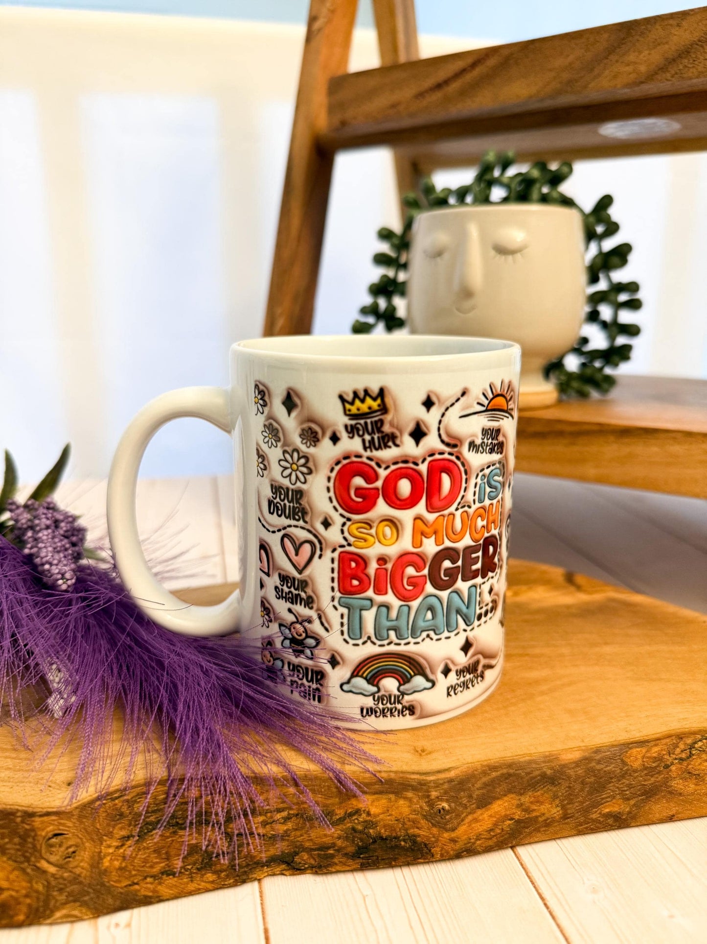 God is so much bigger than - Mug