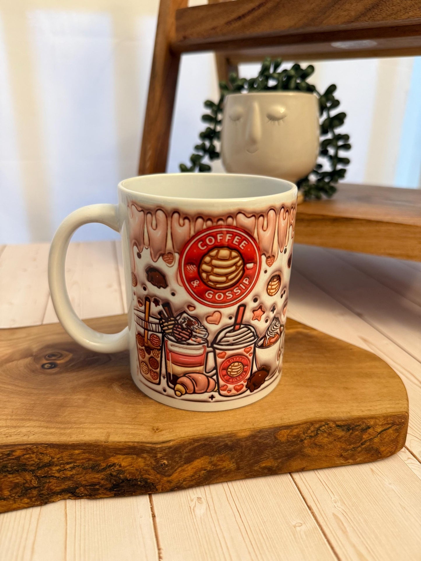 Coffee and gossip mug