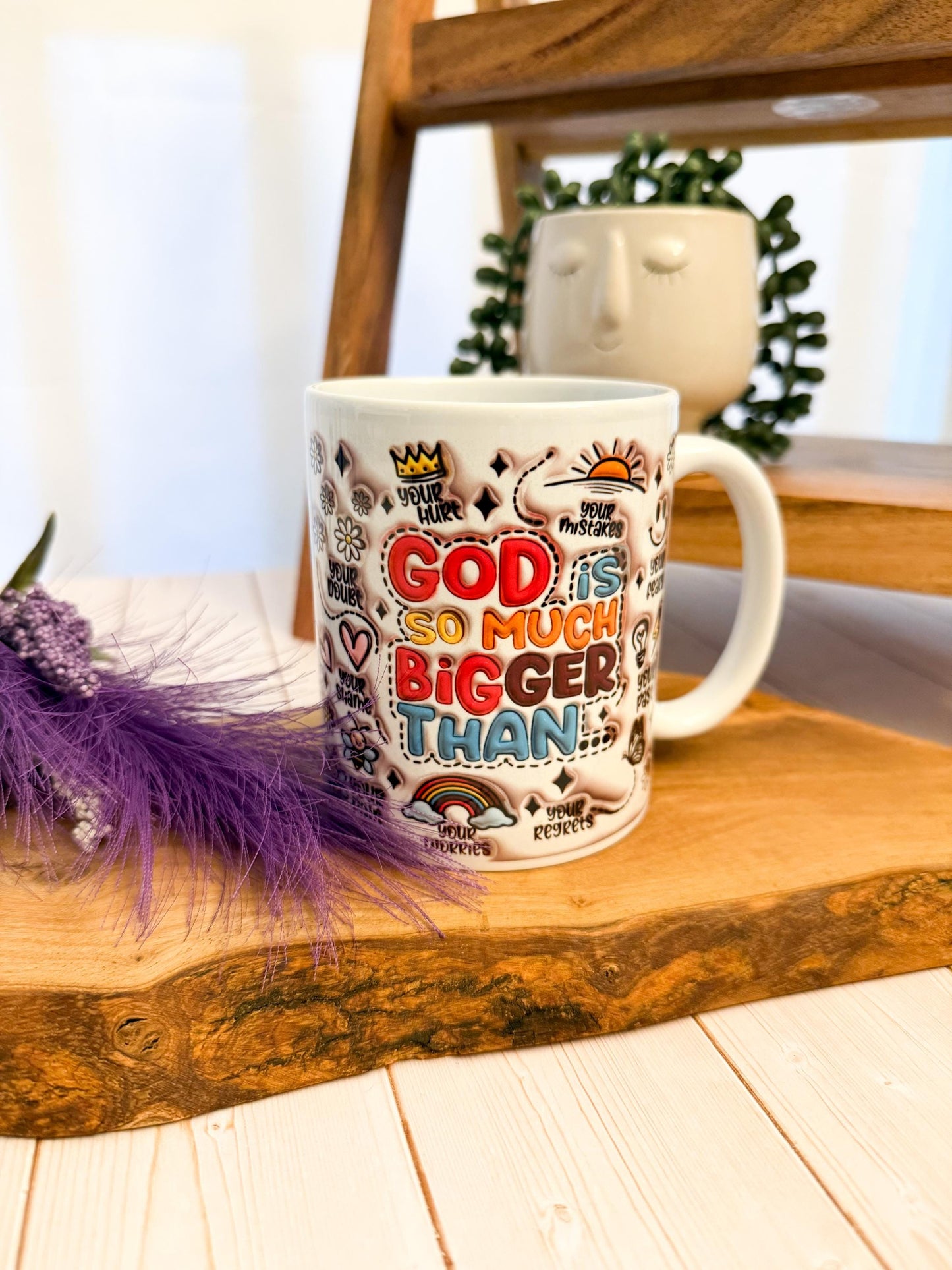 God is so much bigger than - Mug