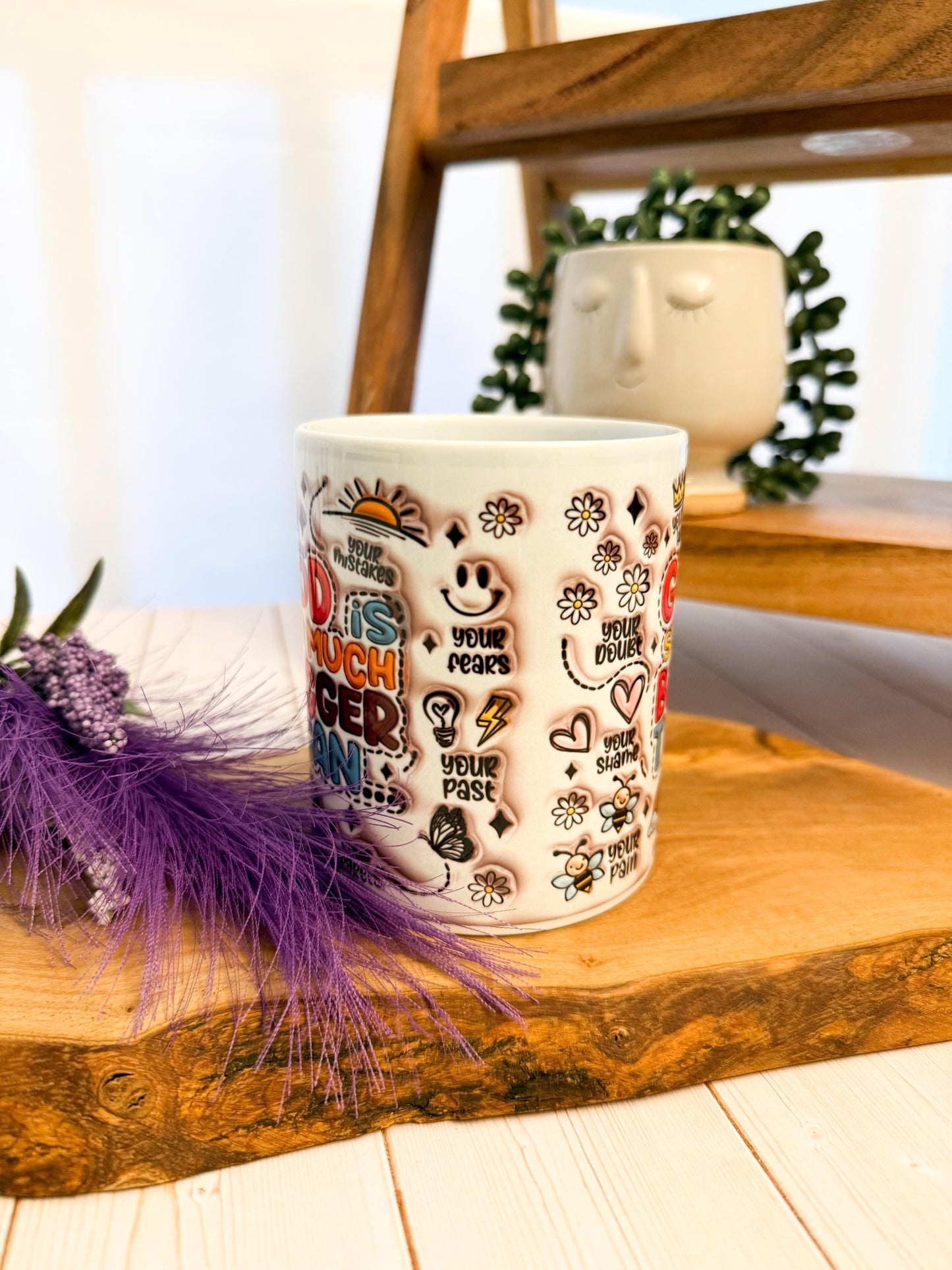 God is so much bigger than - Mug