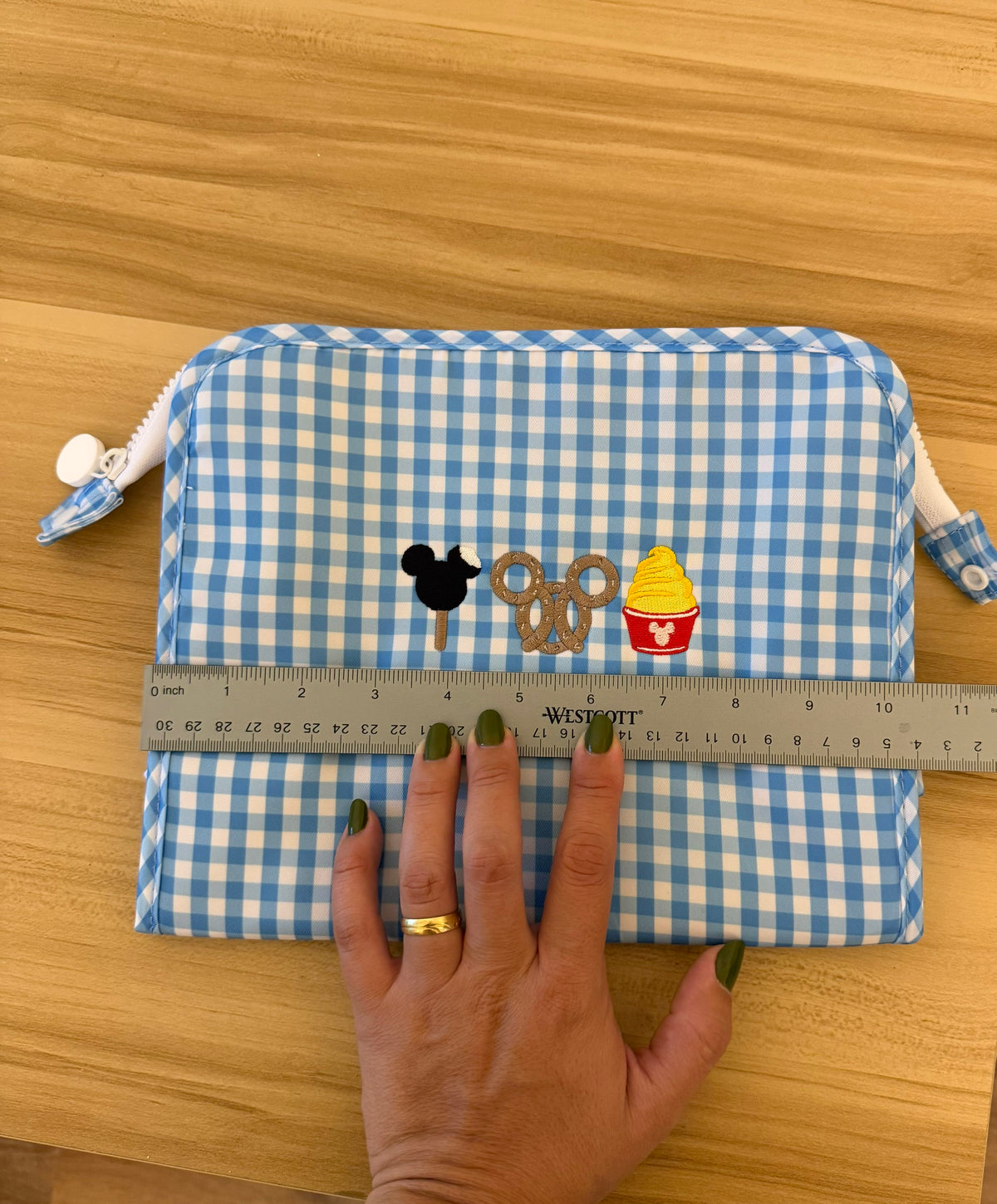 Embroidered Snack Bag